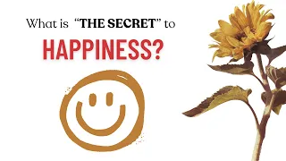 Lessons from the 85-year Harvard Study! What is The Secret to Happiness?