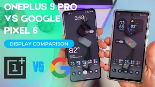 Google Pixel 6 vs OnePlus 9 Pro | Display Comparison