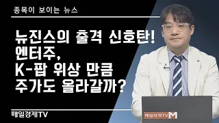 뉴진스의 출격 신호탄! 엔터주, K-팝 위상 만큼 주가도 올라갈까?(출연: 신일섭 벤자민투자연구소 소장)/ 종목이 보이는 뉴스/ 매일경제TV