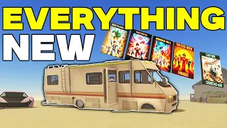 DUSTY TRIP RV UPDATE(comic books, new cars, new item & more) ROBLOX