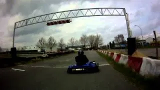 Ein bisschen Spass auf der kartbahn schleswig Kamera Jonathan