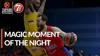 7DAYS Magic Moment of the Night: Sergio Rodriguez, CSKA Moscow