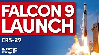 SpaceX Falcon 9 Launches CRS-29 to the International Space Station