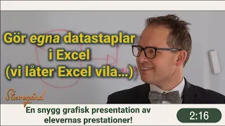 Gör egna datastaplar i Excel