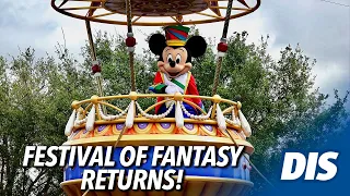 Festival of Fantasy Parade Returns to Magic Kingdom After Nearly 2 Years