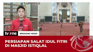 Jokowi & Ma'ruf Amin Dijadwalkan akan Salat Idul Fitri di Istiqlal | Breaking News tvOne