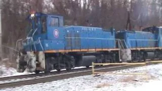 Union Railroad Coke Train at Grant Avenue in the Snow