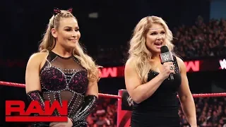 Beth Phoenix announces she is coming out of retirement at WrestleMania: Raw, March 18, 2019