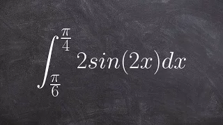 How to evaluate the definite integral with trig and u substitution