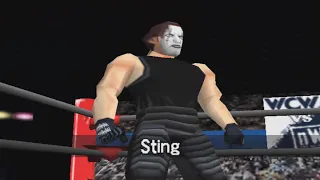 WCW vs. nWo: World Tour - Sting - WCW World Heavyweight Championship (N64)