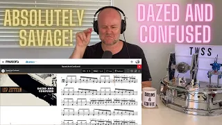 Drum Teacher Reaction: JOHN BONHAM is a SAVAGE! 'Dazed And Confused' (Track 4 Led Zeppelin) 🤯🙌