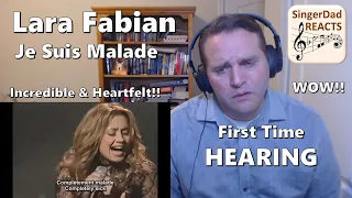 Classical Singer First Time HEARING- Lara Fabian | Je Suis Malade. Such Emotion &  Vocal Skill!!