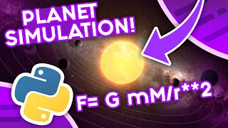 Planet Simulation In Python - Tutorial