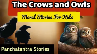 The Crows and Owls Story | Bedtime Stories | Panchatantra Story | Moral Stories For Kids