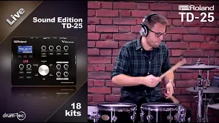 Roland TD-25 Live Sound Edition custom kits sound upgrade by drum-tec