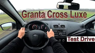 Lada Granta Cross Luxe POV Test Drive