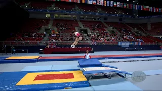 SADKOVA Dana (RUS) - 2017 Trampoline Worlds, Sofia (BUL) - Qualification Double Mini Routine 2