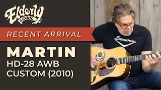 Martin HD-28 AWB Custom Acoustic Guitar (2010) | Elderly Instruments