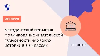 Методический проактив. Формирование читательской грамотности на уроках истории в 5-6 классах