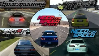 TURBO Sounds in NFS Games - 4k