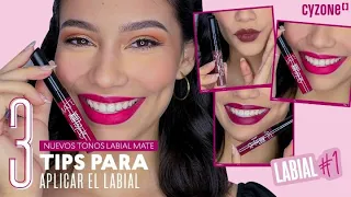 Cómo aplicar el labial con los Nuevos Tonos de Labial Mate Studio Look