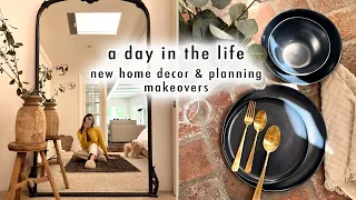 a day in the life *new home decor & planning makeovers* | XO, MaCenna Vlogs