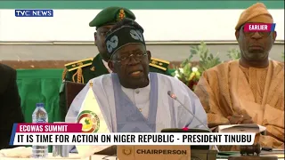 ECOWAS Summit: It Is Time For Action On Niger Republic - President Bola Tinubu