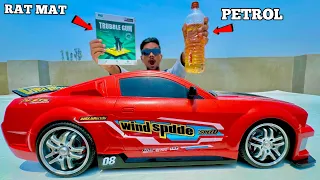 RC Mustang Vs Petrol+Thermocol Strongest Glue - Chatpat toy TV