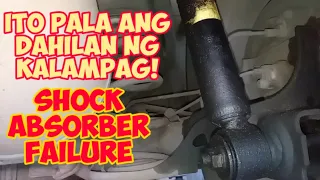 ANNOYING NOISE OF BAD SHOCK ABSORBER.