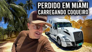 PERDIDO EM MIAMI 👮A POLÍCIA ME ASSUSTOU 😱 CARGA DE COQUEIROS