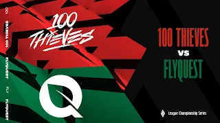 100 vs FLY - Week 3 Day 2 | LCS Spring Split | 100 Thieves vs. FlyQuest (2023)