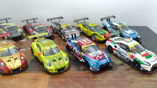 Race Review - Every car from 2018 Macau GT World Cup I. 1:64 scale - Complete grid.