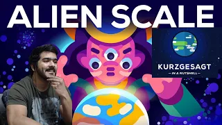 What Do Alien Civilizations Look Like? The Kardashev Scale  (Kurzgesagt – In a Nutshell) CG Reaction