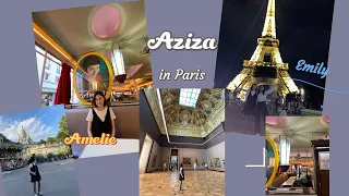 Solo eurotrip. Paris vlog part 1(Le Louvre, Montmartre, La Tour Eiffel)