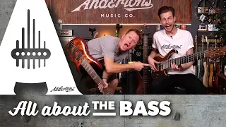 Ibanez 6 and 7 String Bass Guitars - Not For The Small Handed! - Andertons Music Co.