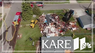 Rubble all that remains after Richfield house explosion