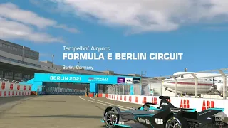 Race Simulation 2021, Formula E Berlin Circuit,  Berlin, Germany