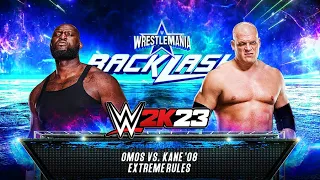 WWE 2K23 - Omos VS Kane '08 - Extreme Rules Match