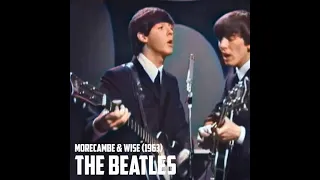 The Beatles - Morecambe and Wise Show 1963 (colorized)