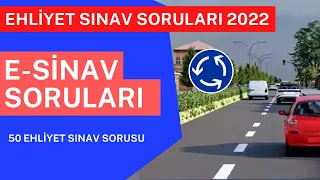 KAZAN ✅ EHLİYET SINAV SORULARI 2022 EYLÜL VE EKİM E- SINAV