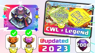 [TH15] COC TH15 Base for CWL & Legend League Push 2023 anti 2 star & 3 star