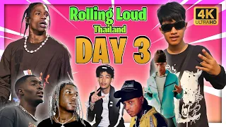 Day 3 สนุกมาก │ Rolling Loud Thailand 2023 Alone Vlog