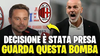 😱💣 URGENTE! È SUCESSO ORA! SORPREENDENDO TUTTI! QUASI NON CI CREDO! ULTIME NOTIZIE DEL MILAN