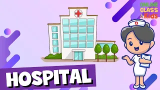 In a Hospital - Health Problems | Educational Videos | Learn English | English Vocabulary | ESL