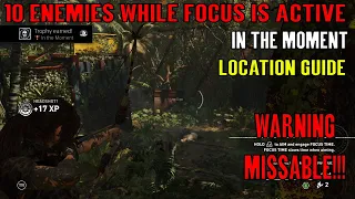 Shadow of the Tomb Raider 🏹 In The Moment 🏹 (10 Enemies while Focus is Active) MISSABLE!!!