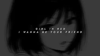 girl in red - i wanna be your girlfriend (speed up + reverb)