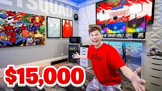I gave my friend $15,000 to make the Ultimate Gaming Setup *SURPRISE*