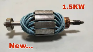 How to Rewind Armature into a 225v Generator.