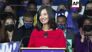 Wu voted Boston's 1st woman, Asian American mayor