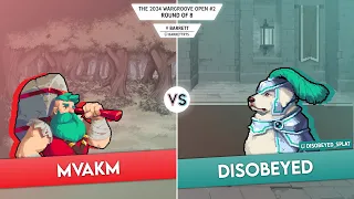 Wargroove Open - MVAKM (Wulfar) vs Disobeyed (Caesar) - Round of 8 G1